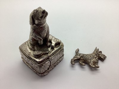 Lot 29 - A Whimsical Hallmarked Silver Filled Playful...