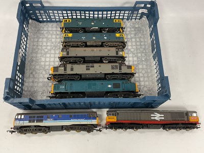 Lot 467 - Seven 00 gauge diesel locomotives including a...