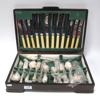 Lot 1317 - Smith Seymour Ltd, Sheffield; A Six Setting...
