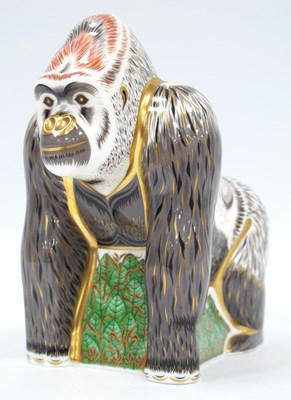 Lot 1160 - A Royal Crown Derby Porcelain Paperweight...