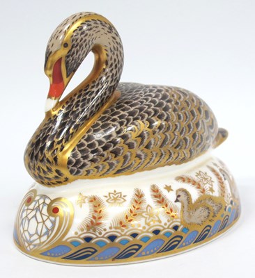 Lot 1162 - A Royal Crown Derby Porcelain Paperweight...