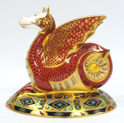 Lot 1170 - A Royal Crown Derby Porcelain Paperweight 'The...