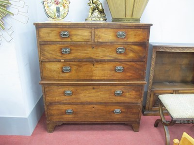 Lot 1590 - XIX Century Mahogany Chest of Drawers, with...