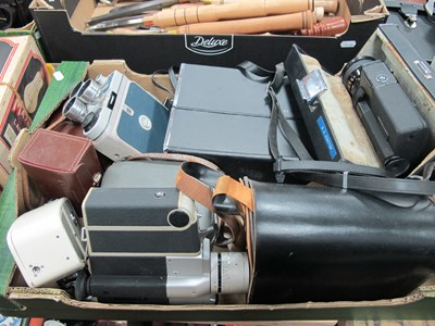 Lot 1088 - 8mm Cine Cameras; Sankyo Super-CM 400 and 300,...