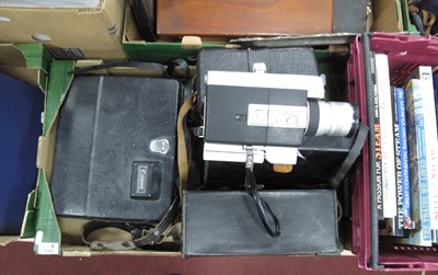 Lot 1102 - 8mm Cine Film Cameras to include Canon auto...