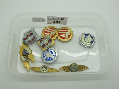 Lot 402 - 1970s Lapel Badges, Aston Villa, Stoke,...