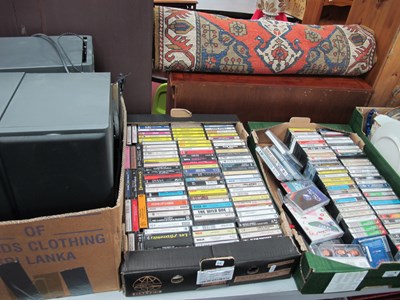 Lot 1052 - Technics Music Centre, two boxes of cassettes,...