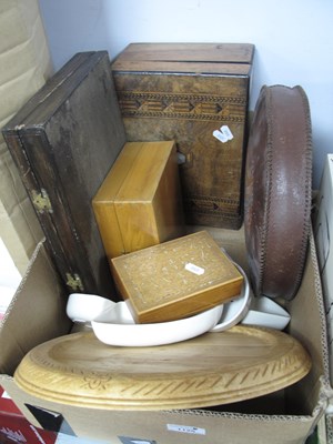 Lot 1125 - Mah Jong Set, lazy susan, XIX Century walnut...