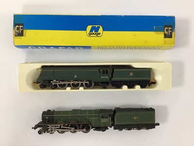 Lot 772 - Two boxed N gauge Pacific locomotives: a...
