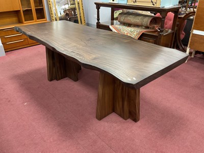 Lot 1606 - Zapatero Hardwood Dining Table, with a...