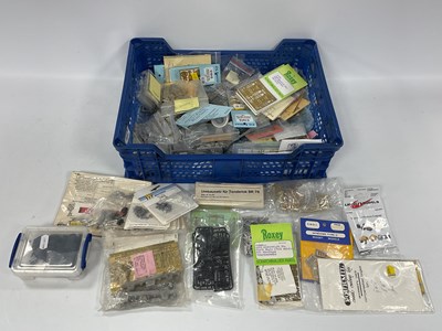 Lot 539 - A Quantity of Mainly 4mm White Metal and Brass...
