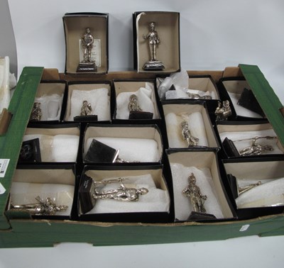 Lot 1502 - Royal Hampshire Art Foundry silver plated...