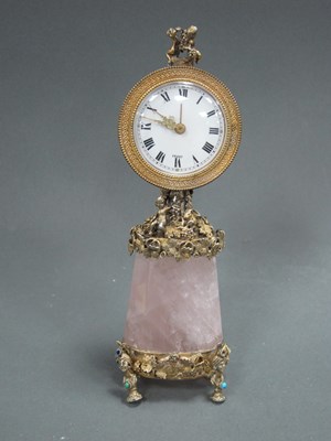 Lot 1184 - An Early XX Century French Bedroom Clock, the...