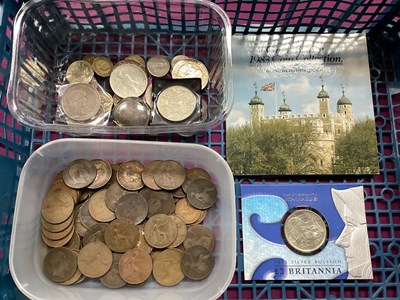 Lot 501 - Collection Of GB And World Coins, includes a...