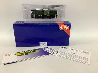 Lot 759 - A Heljan 'OO' Gauge/4mm Ref No 1400 Class 14,...