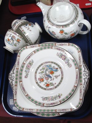 Lot 1186 - Wedgwood 'Kutani Crane' pattern china to...