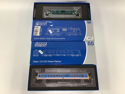Lot 814 - Two Dapol 'OO' Gauge/4mm Boxed diesel...