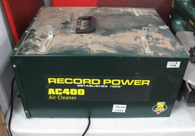 Lot 1145 - A Record Power AC400 Air Cleaner, untested.