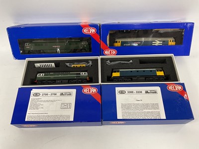Lot 605 - Four Heljan 'OO' Gauge/4mm Boxed Diesel...