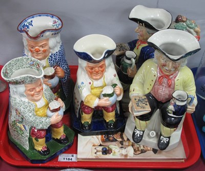 Lot 1184 - Three Early XX Century Copeland Spode Toby...