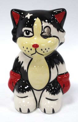 Lot 1307 - Lorna Bailey 'Ali The Cat', 15cm high.