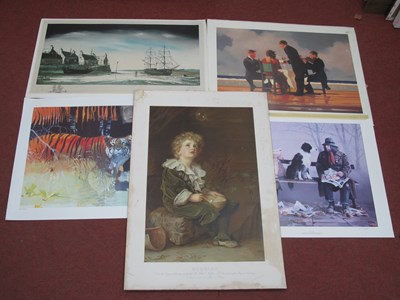 Lot 1553 - Jack Vettriano, Portland Gallery Prints "Elegy...