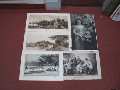 Lot 1558 - William J Allingham Etching, Bernard Townsend...