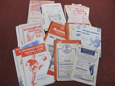 Lot 573 - 1950s Programmes - Arsenal, Rotherham,...