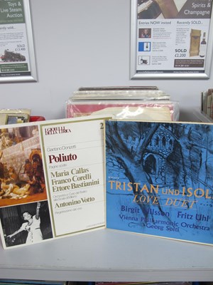 Lot 596 - Over Ninety Classical And Vocal Vinyl LP's.
