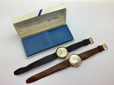 Lot 278 - Certina; A Vintage Gent's Wristwatch, the...