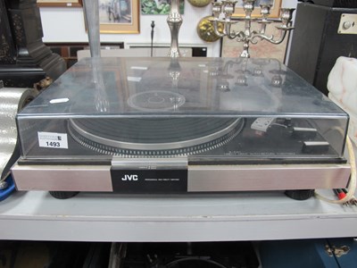 Lot 1493 - JVC JL-A40 direct drive auto-return turntable,...