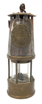 Lot 1467 - Miner Lamp by Protector L & L, Eccles, 24cm...