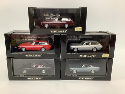 Lot 668 - Five Minichamps 1:43rd Scale Diecast Model...