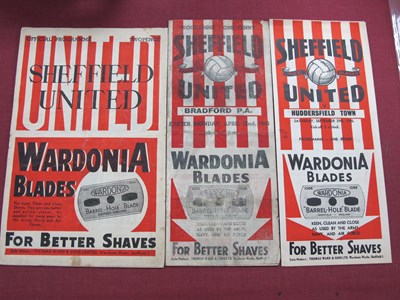 Lot 541 - Sheffield United Programmes 1945-6 v....