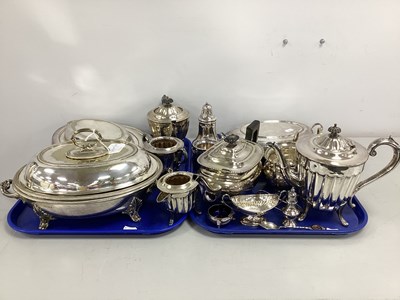 Lot 183 - A Collection of Assorted Plated Ware,...