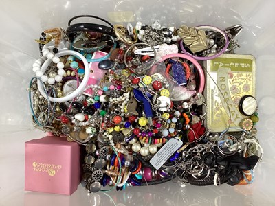 Lot 172 - A Quantity of Modern Costume Jewellery :- One Box