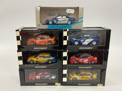 Lot 622 - Seven Minichamps 1:43rd Scale Diecast Model...