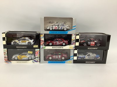 Lot 741 - Seven Minichamps 1:43rd Scale Diecast Model...