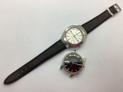 Lot 279 - Bulova; A Vintage 'Wrist-Alarm' Gent's...