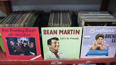 Lot 1046 - LP Records, Jerry Vale, Marty Robbins, Bing...