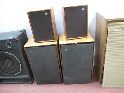 Lot 1513 - A Pair of Goodmans 40 Watts Teak Cased...