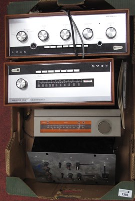 Lot 1386 - Leak Stereo FM Tuner and Stereo 70 Quad FM3...