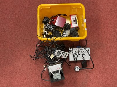Lot 445 - A quantity of model railway control equipment...