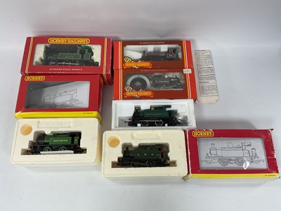 Lot 466 - Five boxed Hornby 00 gauge tank engines: an...