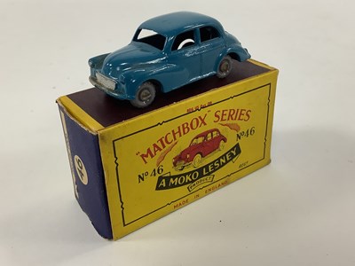 Lot 899 - Moko Lesney Matchbox No 46 Morris Minor,...