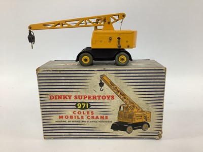 Lot 907 - Dinky Toys No 971 Coles Mobile Crane, overall...