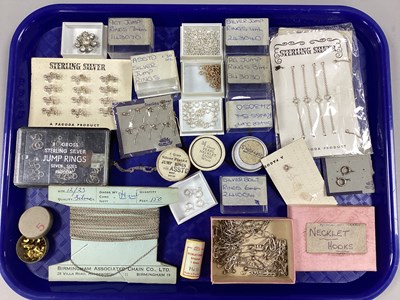 Lot 243 - Vintage Jewellers Findings, including fine...