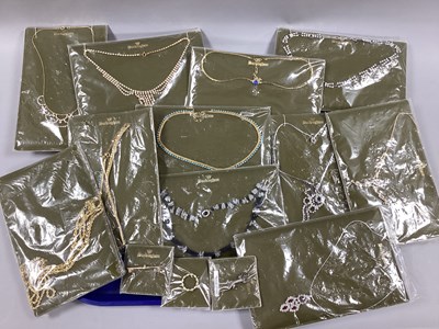 Lot 200 - Vintage Buckingham Costume Jewellery Display...
