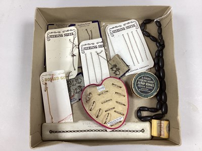 Lot 239 - Vintage Jewellers Findings, including heart...