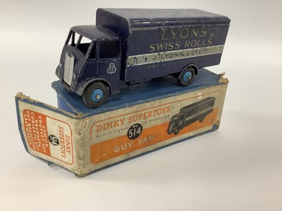 Lot 911 - Dinky Toys No 514 Guy Van-Lyons, playworn/fair,...